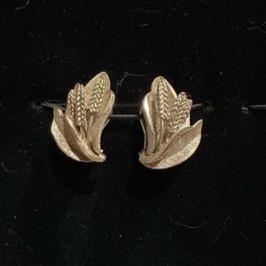 Silver Leaf Earrings